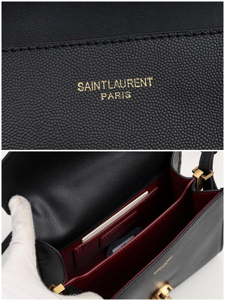 YSL Cassandra Bag - Black — view 3