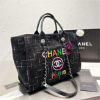 Chanel Fashion Totes Handbag - Black — view 4