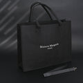 Maison Margiela MM6 Tote Bag – Limited Edition Black Canvas Shopper — view 1