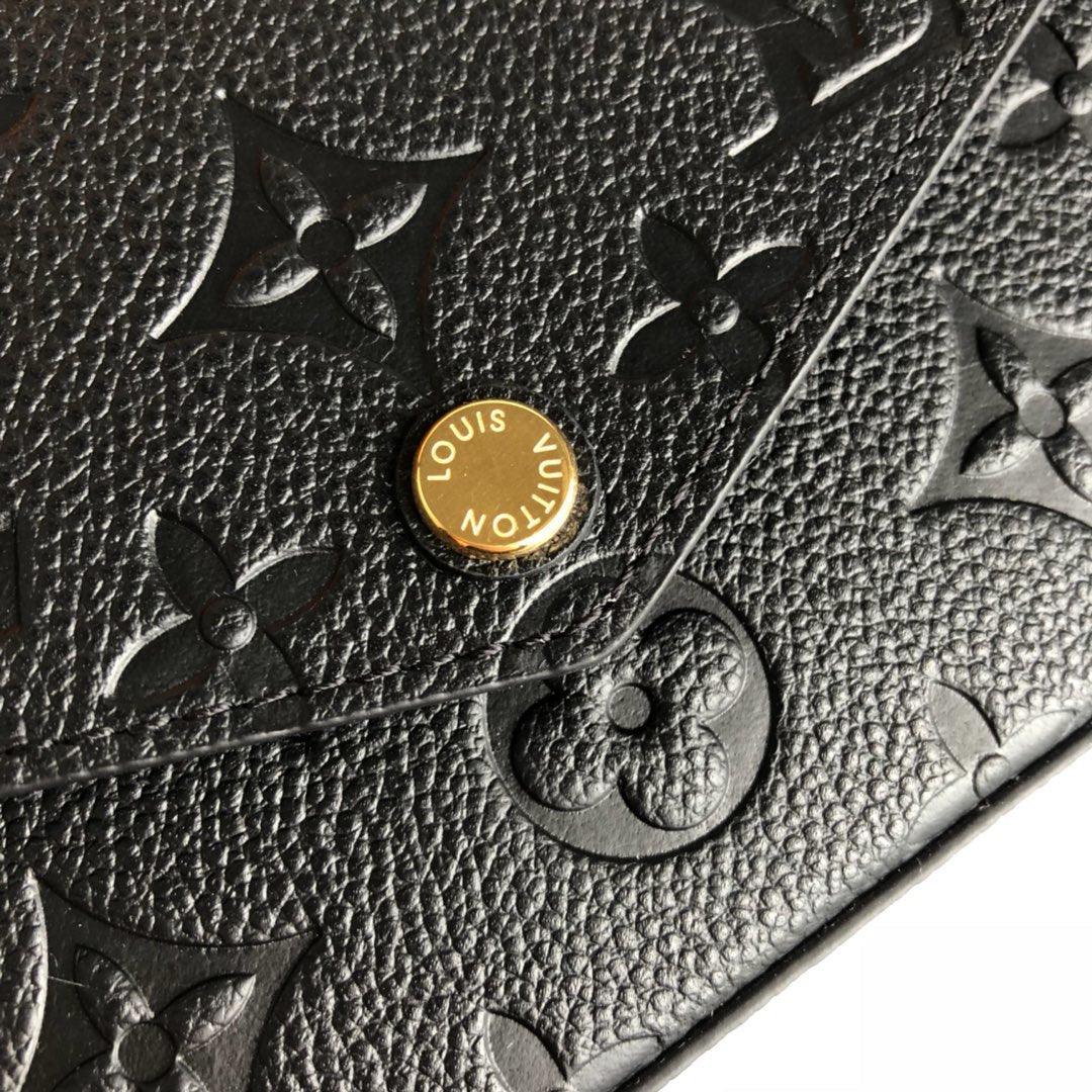Louis Vuitton Félicie Pochette Black — view 9