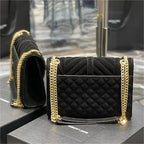 YSL Envelope Bag 24CM - Black — view 2