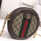 Gucci Ophidia Mini GG Round Shoulder Bag — view 2