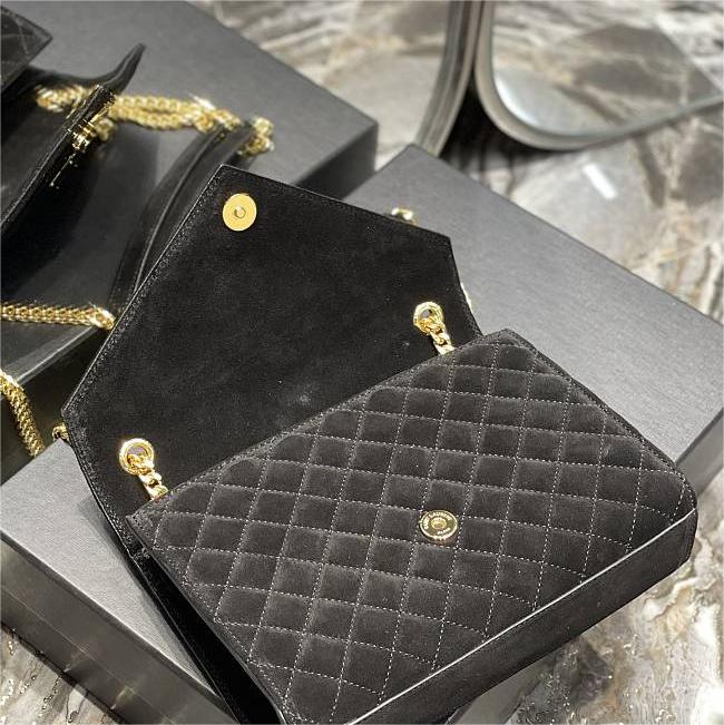 YSL Envelope Bag 24CM - Black — view 4