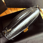 YSL Cassandra Mini Top Handle Bag Black — view 6