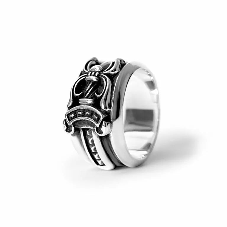 CHROME HEARTS DAGGER RING 8 — view 3