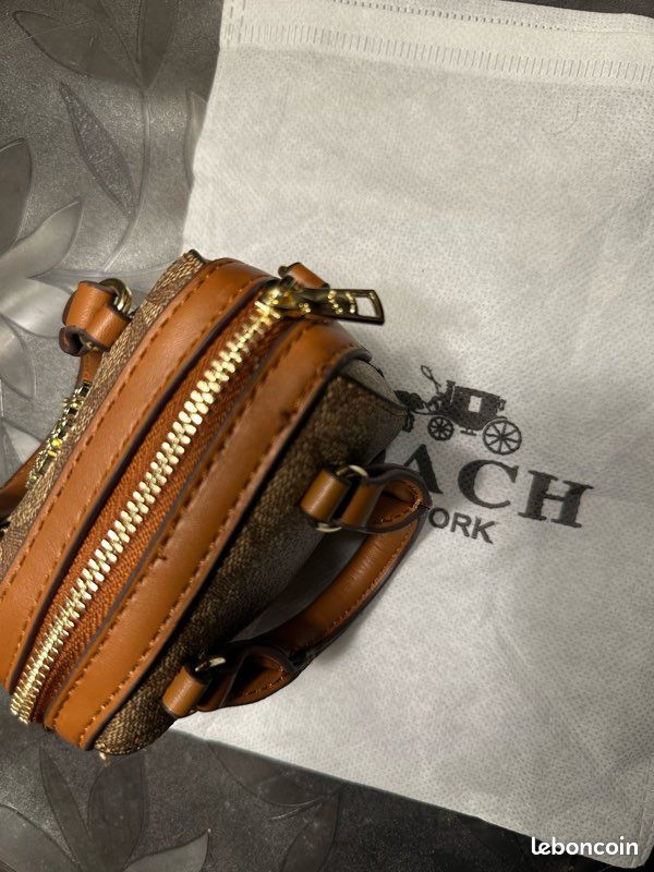 Coach Mini Rowan Charm Bag — view 3