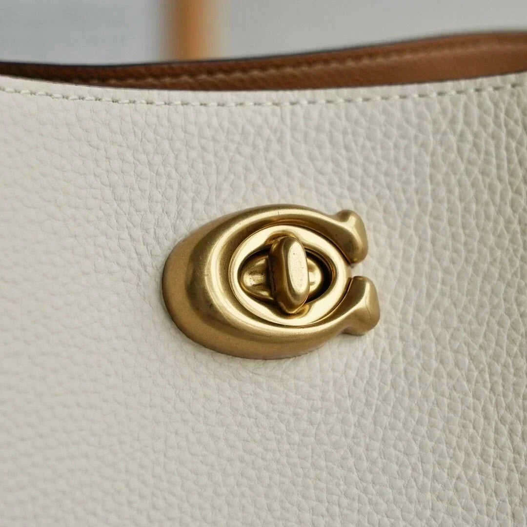 Coach Willow Shoulder Bag White Women's Bags — view 3