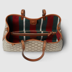 Gucci GG Emblem Medium Tote Bag — view 4