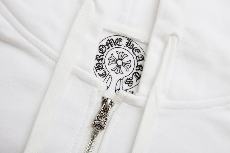 Chrome Hearts New Zip Up Hoodie 5007 — view 4