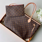 Louis Vuitton Neverfull MM Monogram Canvas Tote Bag — view 5