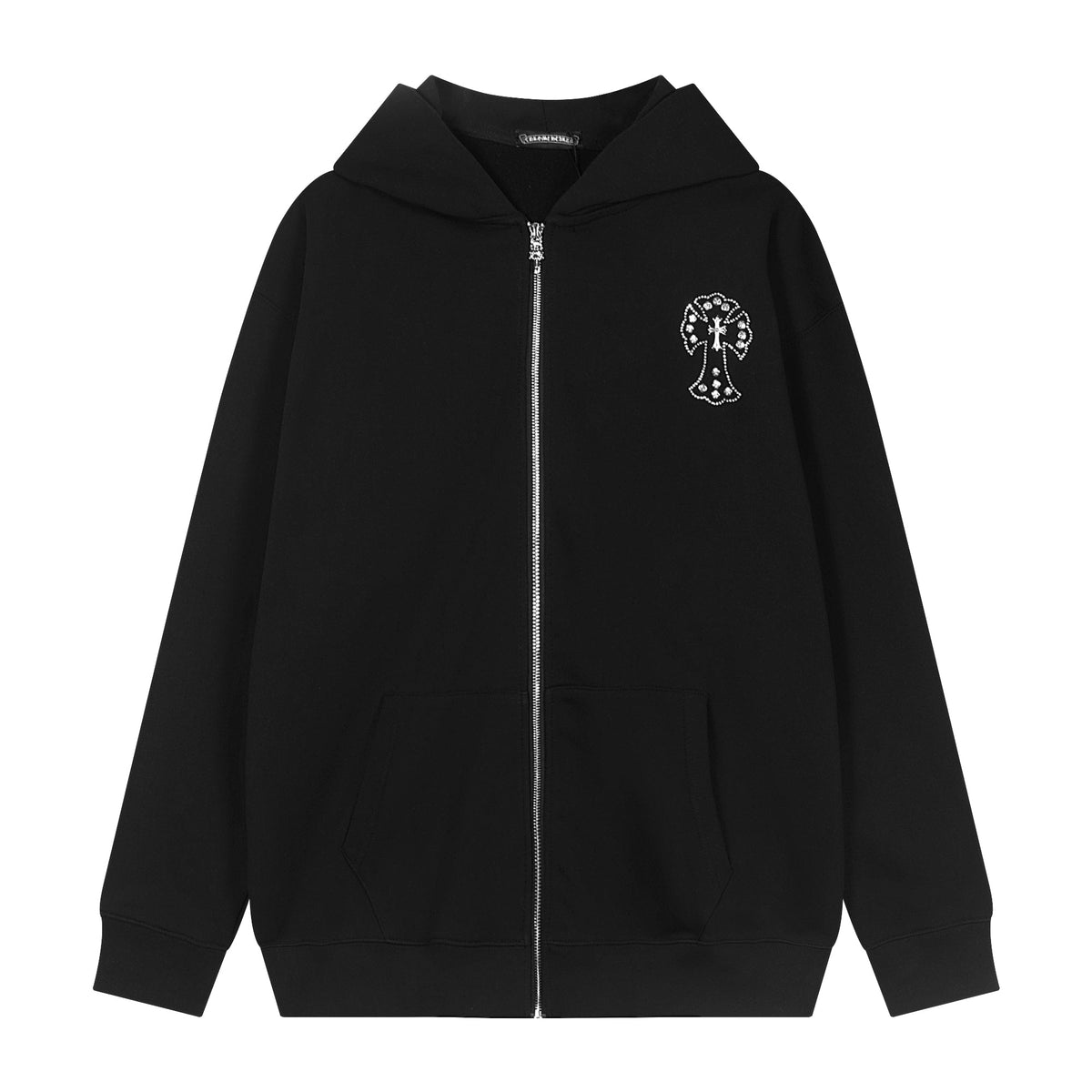 Chrome Hearts New Zip Up Hoodie -TQ02 — view 2