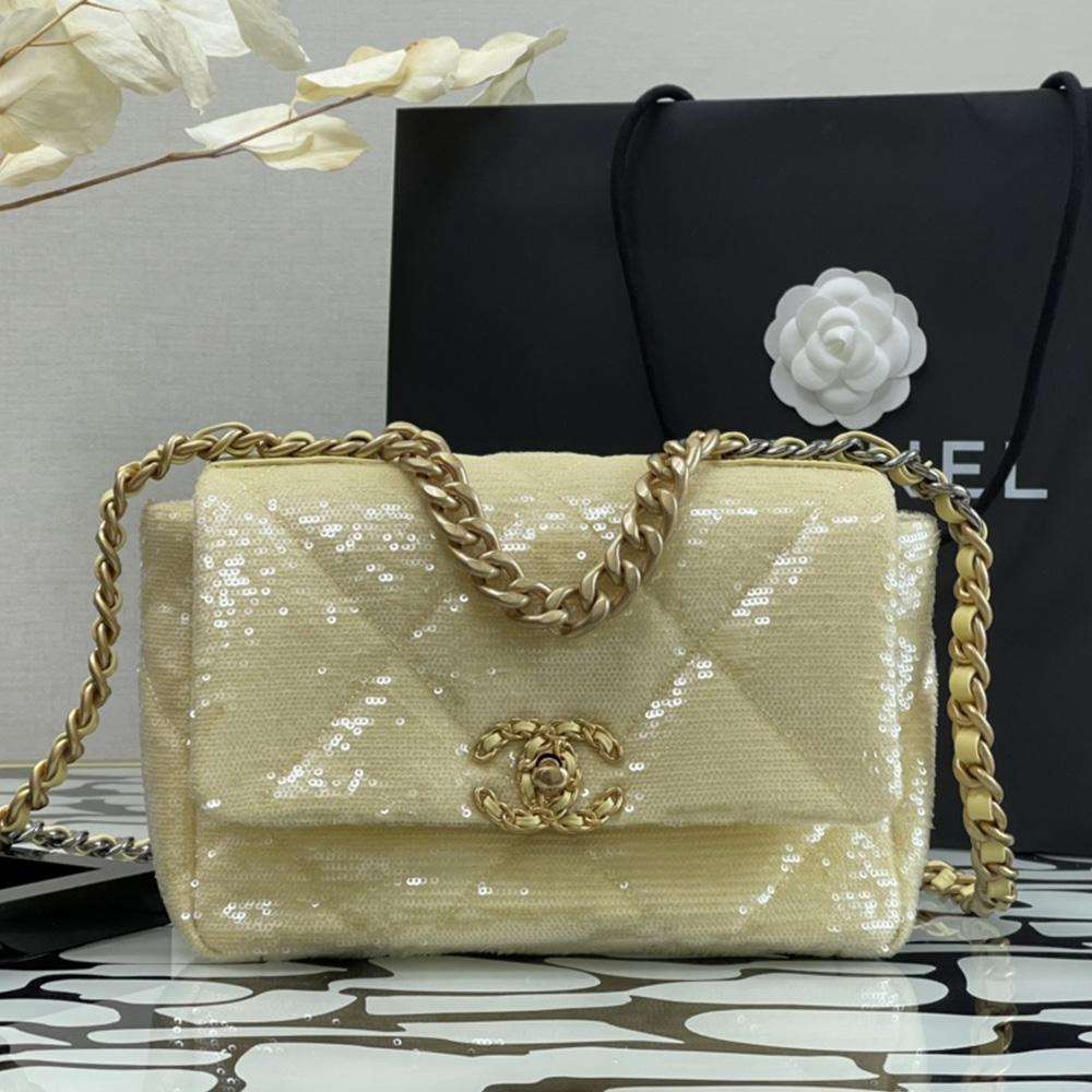 Chanel 19 Sequin Flap Bag — view 1