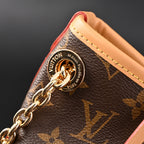 Louis Vuitton Carryall BB Monogram Canvas Shoulder Bag – Classic Brown (M13014) — view 11