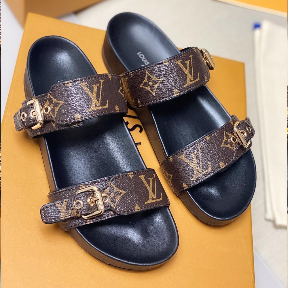 Louis Vuitton Bom Dia Flat Mule — view 1