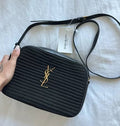 Crochet YSL Crossbody Bag - Black — view 2