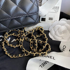Chanel Wallet On Chain WOC Black Lambskin - Classic Black — view 5