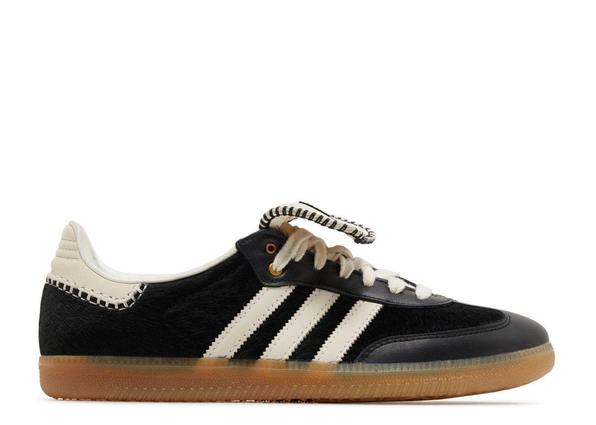 Adidas Samba Wales Bonner X Samba Pony Black Everlasting Sneaker — view 1