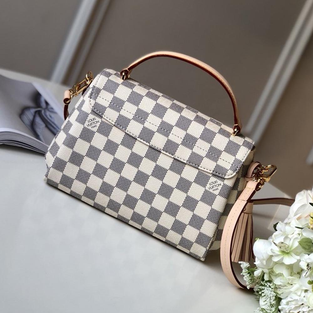 Louis Vuitton Croisette Damier Azur Handbag — view 4