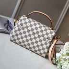Louis Vuitton Croisette Damier Azur Handbag — view 4