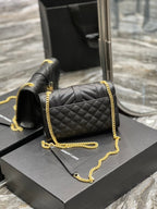YSL Envelope Bag 21cm 526286 03 - Black — view 2