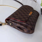 LV Favorite MM Damier Ebene Shoulder Bag — view 3