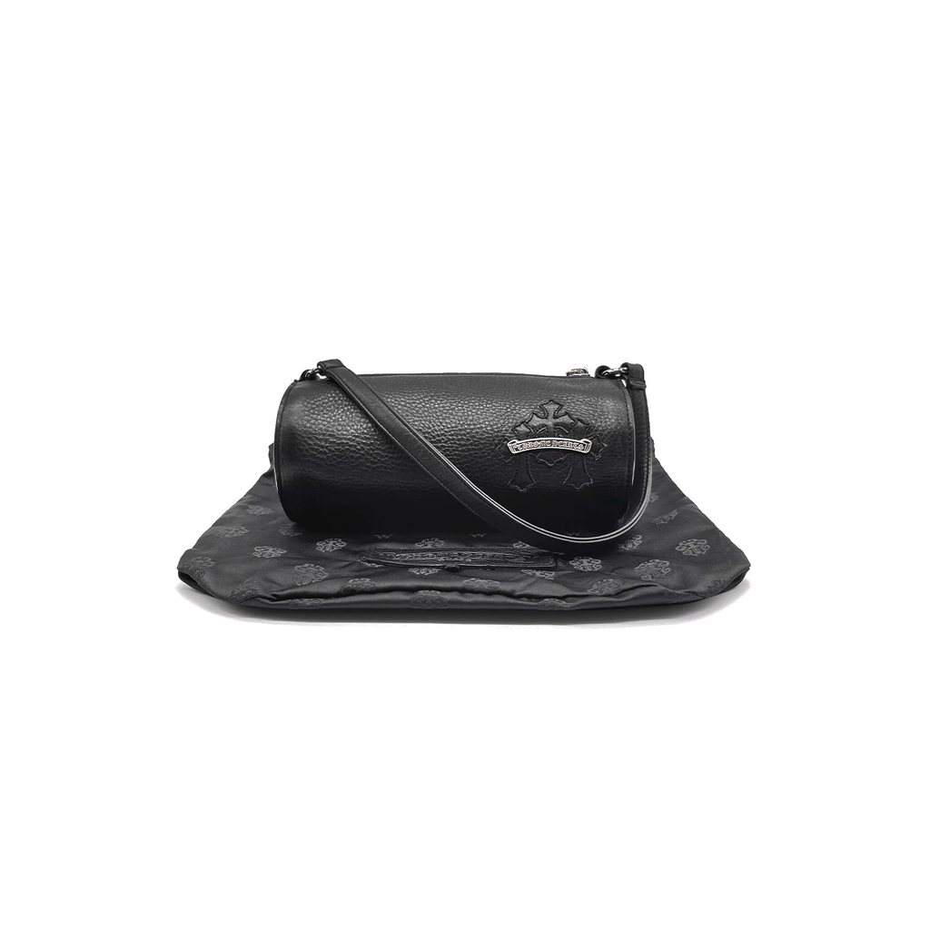 Chrome Hearts Black Triple Cross Patch Grinds Mini Shoulder Bag — view 4