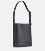 Gucci Small Horsebit Embellished Leather Bucket Bag - Black — view 3