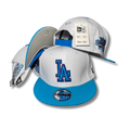 New Era Los Angeles Dodgers 59FIFTY Fitted Hat Cap White - Snapback Cap — view 1