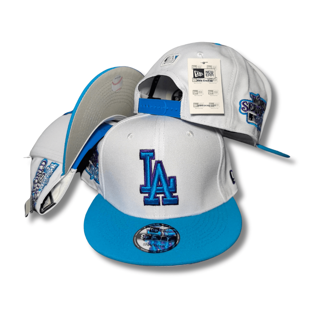 New Era Los Angeles Dodgers 59FIFTY Fitted Hat Cap White - Snapback Cap — view 1