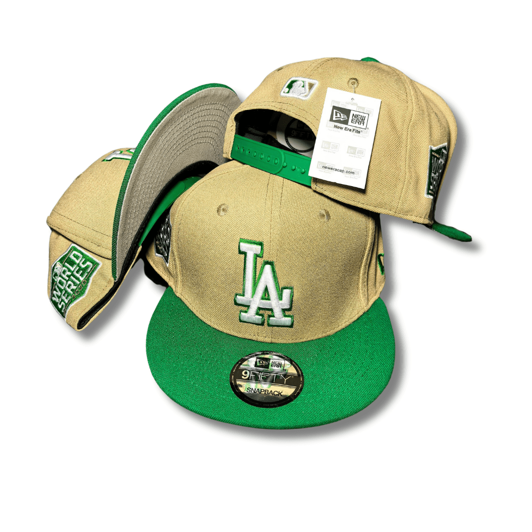 New Era Dodgers Beige 2 Tone South Bend Lucky Vegas 59FIFTY - Snapback Cap — view 1