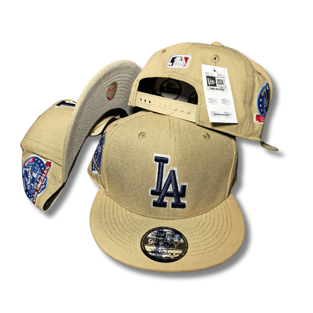 Los Angeles Dodgers Khaki Premium Edition – Snapback Cap — view 1