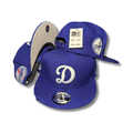 Los Angeles Dodgers Script Logo New Era 59FIFTY Fitted Hat – Snapback Cap — view 1