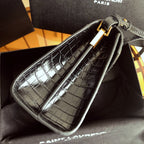 YSL Cassandra Mini Top Handle Bag Black — view 7