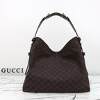 Gucci Beatrix Tote Brown and Dark Brown Original GG Canvas — view 2