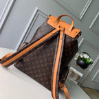 Louis Vuitton Trio Backpack Travel Bag M44658 Gold Chain Monogram LV — view 3
