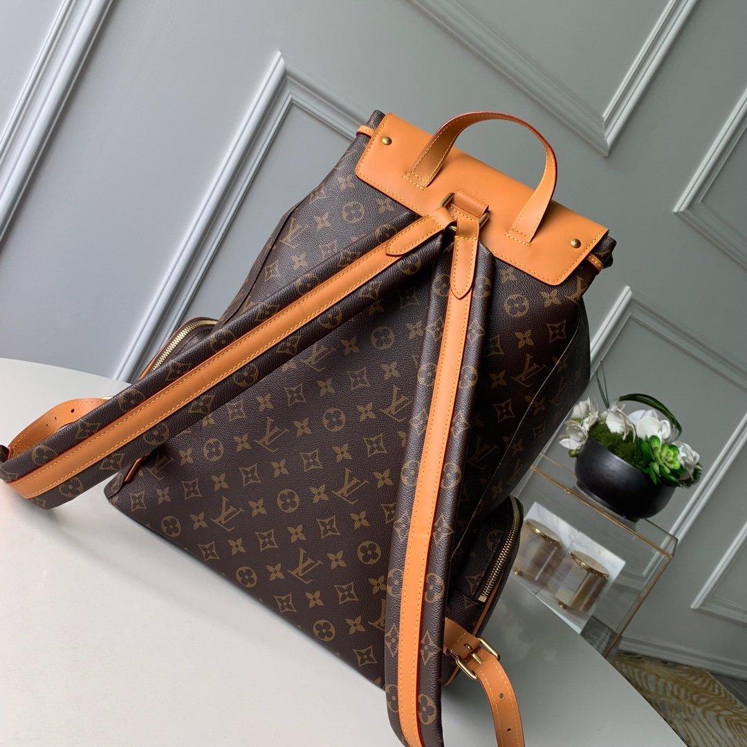 Louis Vuitton Trio Backpack Travel Bag M44658 Gold Chain Monogram LV — view 3