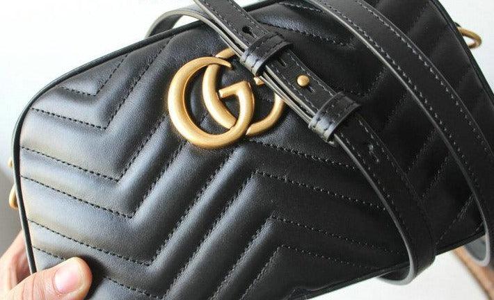 Gucci GG Marmont Small Matelassé Shoulder Bag — view 6