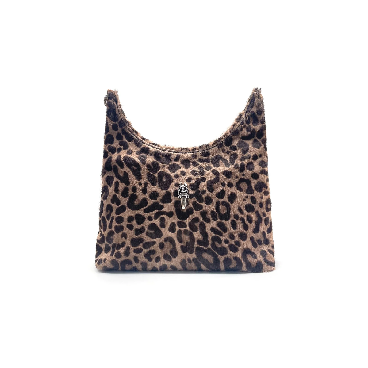 Chrome Hearts VIV Pony Hair Leopard Pattern Shoulder Bag — view 2