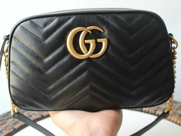 Gucci GG Marmont Small Matelassé Shoulder Bag — view 2