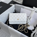 Chanel Wallet On Chain WOC White — view 1