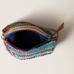 Miu Miu Multicolor Crochet Pouch - Multicolored — view 4