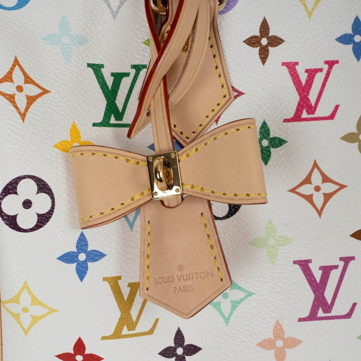 LV x Takashi Murakami Speedy Soft 30 Handbag — view 4