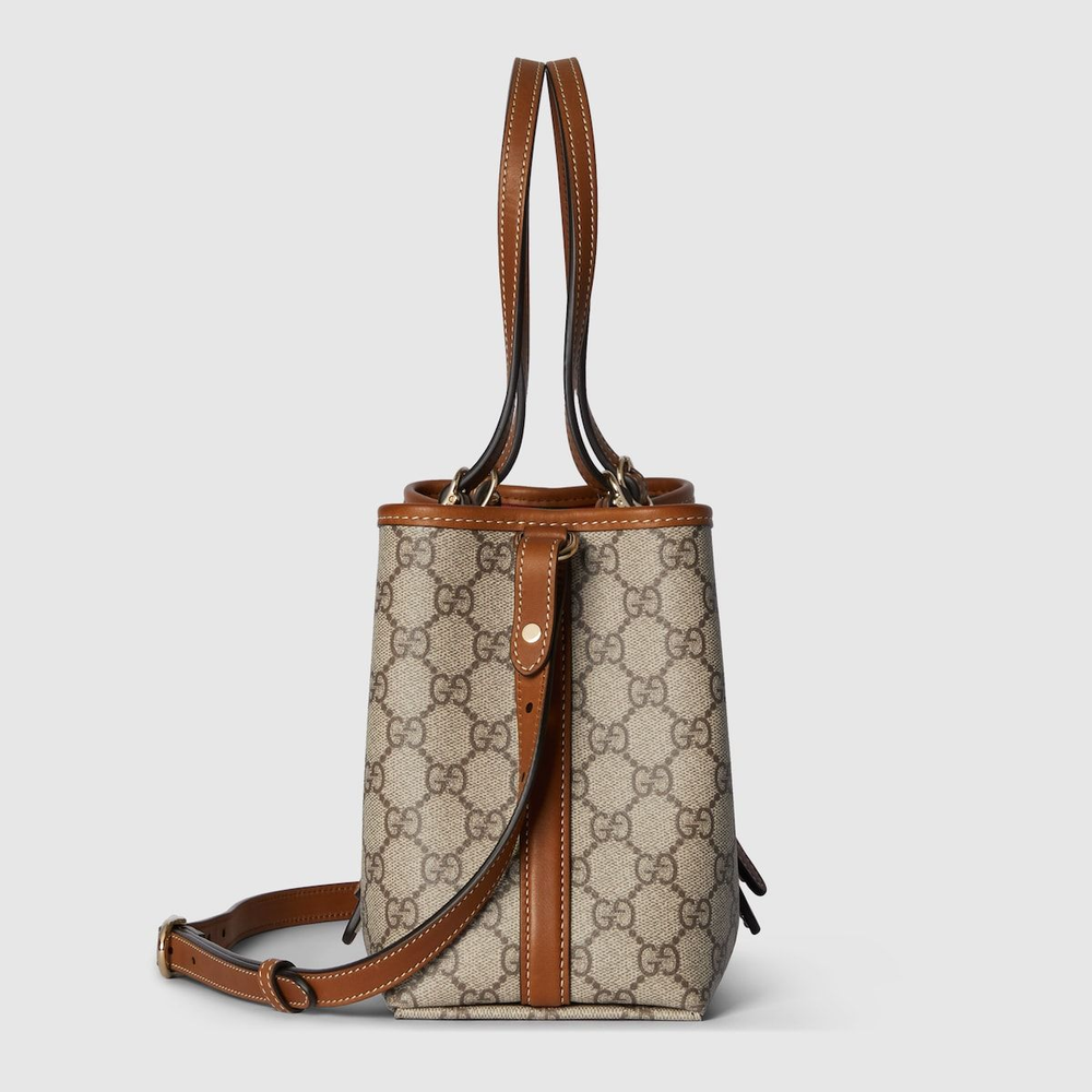 Gucci GG Emblem Medium Tote Bag — view 3