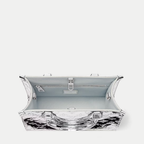 LV OnTheGo PM Silver Tote Bag — view 4