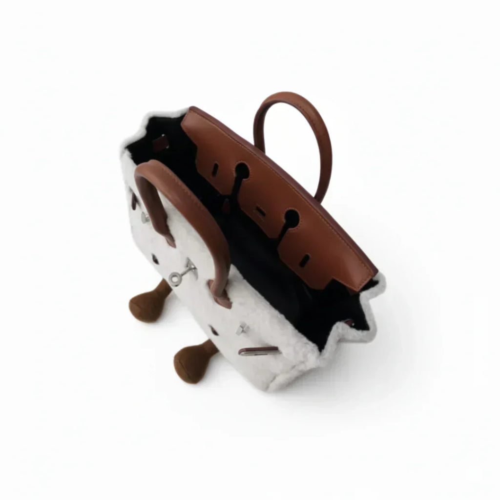 Jellycat Birkin Fluffy Bag — view 3