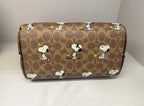 Coach x Peanuts Rowan Satchel Bag Signature Canvas — view 3