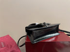 Gucci Glossy Black Handbag Crossbody — view 5