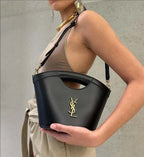Saint Laurent Celia Mini Tote - Black — view 11