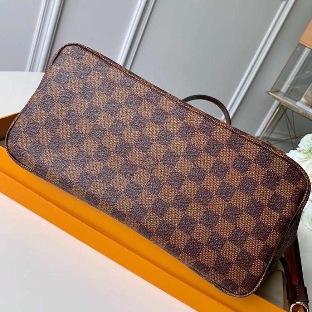 Louis Vuitton Damier Ebene Neverfull MM Tote Bag — view 6