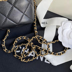 Chanel Small Kiss-Lock Bag - Black — view 6
